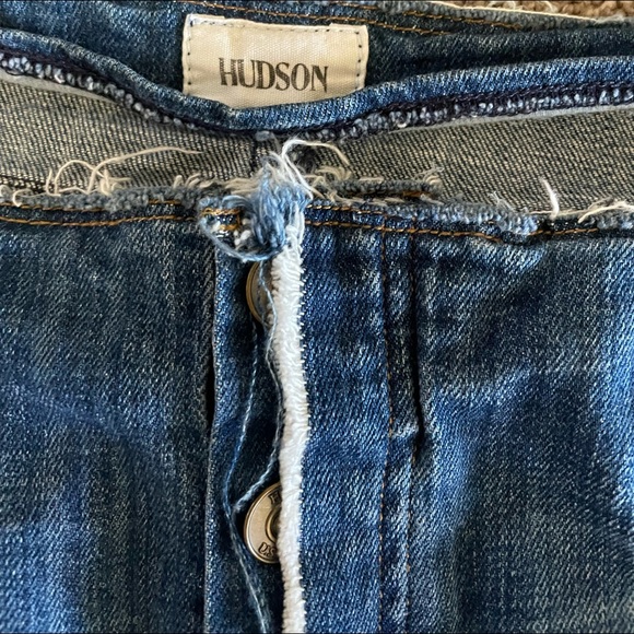 Hudson Jean Mini Skirt-Size 32 - Picture 11 of 11